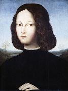 Piero di Cosimo Retrato de um menino oil